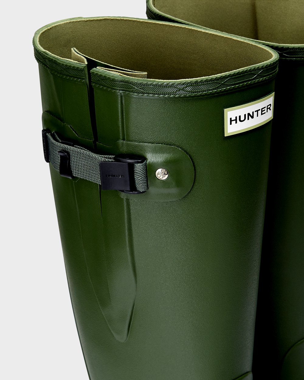 Galochas Largas Hunter Feminina Verdes - Norris Field - 80IYXQJMS